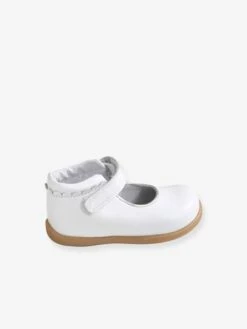 Babies Cuir Bébé Fille Blanc - Vertbaudet -Pampero Boutique babies cuir bebe fille 2