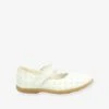 Babies Cuir Fille Ambellie KICKERS® Blanc - Kickers -Pampero Boutique babies cuir fille ambellie kickers