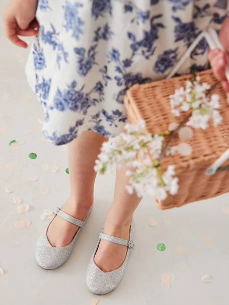 Ballerines à Paillettes Fille Bleu - Vertbaudet 3 Ballerines à Paillettes Fille Bleu - Vertbaudet