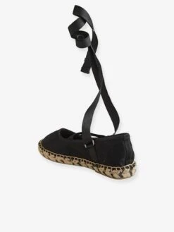 Ballerines Espadrilles Fille En Toile Noir - Vertbaudet -Pampero Boutique ballerines espadrilles fille en toile 2