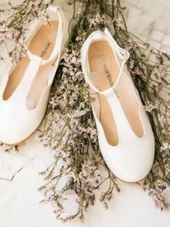 Ballerines Salomés Fille Rose Pâle - Vertbaudet 11 Ballerines Salomés Fille Rose Pâle - Vertbaudet -Pampero Boutique ballerines salomes fille 3