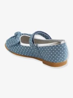 Ballerines Scratchées Fille Collection Maternelle Blue Denim - Vertbaudet -Pampero Boutique ballerines scratchees fille collection maternelle 2