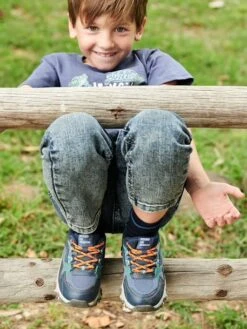 Baskets à Lacets Enfant Bleu - Vertbaudet -Pampero Boutique baskets a lacets enfant 3