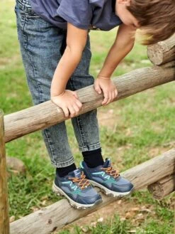 Baskets à Lacets Enfant Bleu - Vertbaudet -Pampero Boutique baskets a lacets enfant 4