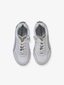 Baskets Ananas Fille En Cuir Blanc - Vertbaudet -Pampero Boutique baskets ananas fille en cuir 3