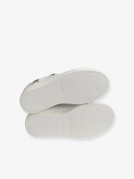 Baskets Cuir Fille Lacées Et Zippées Banc - Vertbaudet 7 Baskets Cuir Fille Lacées Et Zippées Banc - Vertbaudet – Image 5