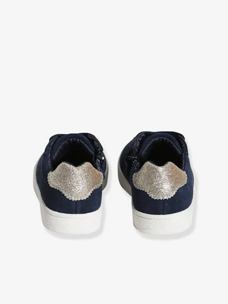 Baskets Cuir Fille Lacées Et Zippées Détails Paillettes Rose - Vertbaudet 8 Baskets Cuir Fille Lacées Et Zippées Détails Paillettes Rose - Vertbaudet – Image 6