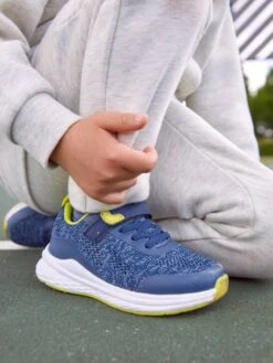 Baskets De Sport éco-responsables Bleu/olive - Vertbaudet