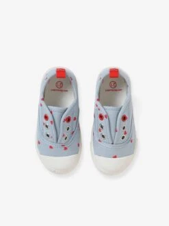 Baskets élastiquées Bébé Fille En Toile Fleurs Roses - Vertbaudet -Pampero Boutique baskets elastiquees bebe fille en toile 3