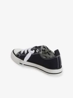 Baskets élastiquées Garçon En Toile Vert Imprimé Tropical - Vertbaudet -Pampero Boutique baskets elastiquees garcon en toile 10