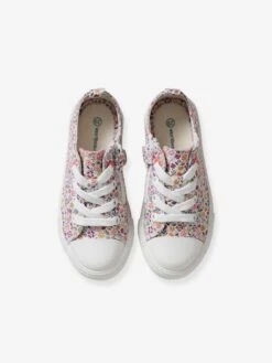 Baskets Fille En Toile Fantaisie Blush - Vertbaudet -Pampero Boutique baskets fille en toile fantaisie 4