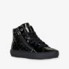 Baskets Fourrées Mid Fille Kalispera Girl GEOX® Noir Vernis - Geox -Pampero Boutique baskets fourrees mid fille kalispera girl geox