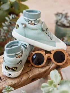 Baskets Garçon Collection Maternelle Vert Sauge - Vertbaudet -Pampero Boutique baskets garcon collection maternelle 5