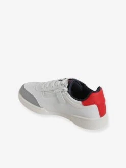 Baskets Garçon Lacées Et Zippées Blanc - Vertbaudet 10 Baskets Garçon Lacées Et Zippées Blanc - Vertbaudet -Pampero Boutique baskets garcon lacees et zippees 2