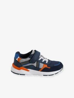 Baskets Lacées Et Scratchées Enfant Marine - Vertbaudet -Pampero Boutique baskets lacees et scratchees enfant 2