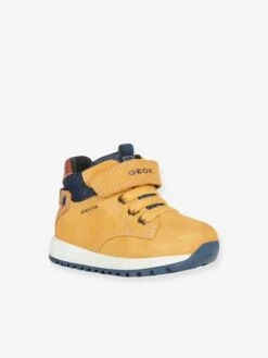 Baskets MID Bébé Garçon B Alben Boy GEOX® Jaune Marine - Geox