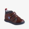 Baskets Mid En Cuir Bébé Garçon Marron - Vertbaudet -Pampero Boutique baskets mid en cuir bebe garcon