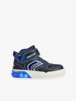 Baskets MID Garçon J Grayjay Boy A GEOX® Marine Bleu - Geox -Pampero Boutique baskets mid garcon j grayjay boy a geox 2