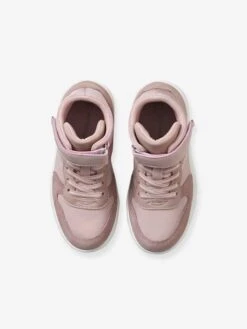 Baskets Mid Lacées Et Scratchées Fille Rose - Vertbaudet -Pampero Boutique baskets mid lacees et scratchees fille 3