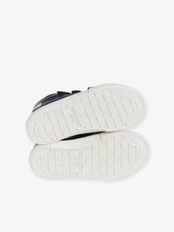 Baskets Mid Scratchées Fille Bleu Metallisé - Vertbaudet 12 Baskets Mid Scratchées Fille Bleu Metallisé - Vertbaudet -Pampero Boutique baskets mid scratchees fille 4