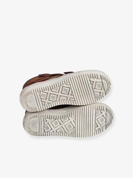 Baskets Montantes Cuir Garçon Marron - Vertbaudet 7 Baskets Montantes Cuir Garçon Marron - Vertbaudet – Image 5