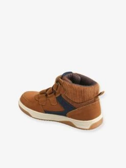 Baskets Montantes En Cuir Garçon Camel - Vertbaudet -Pampero Boutique baskets montantes en cuir garcon 3