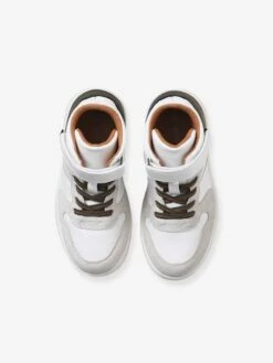 Baskets Montantes Lacées Et Scratchées Garçon Marine - Vertbaudet -Pampero Boutique baskets montantes lacees et scratchees garcon 3