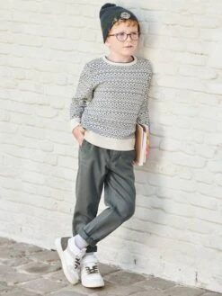 Baskets Montantes Lacées Et Scratchées Garçon Marine - Vertbaudet -Pampero Boutique baskets montantes lacees et scratchees garcon 5