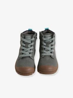 Baskets Montantes Lacées Et Zippées Enfant Gris - Vertbaudet -Pampero Boutique baskets montantes lacees et zippees enfant 3