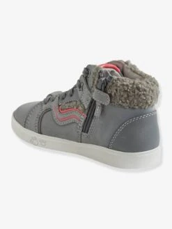 Baskets Montantes Zippées + Lacets Fille En Cuir Nude - Vertbaudet 10 Baskets Montantes Zippées + Lacets Fille En Cuir Nude - Vertbaudet -Pampero Boutique baskets montantes zippees lacets fille en cuir 2