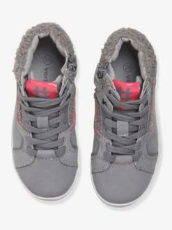 Baskets Montantes Zippées + Lacets Fille En Cuir Nude - Vertbaudet 11 Baskets Montantes Zippées + Lacets Fille En Cuir Nude - Vertbaudet -Pampero Boutique baskets montantes zippees lacets fille en cuir 3