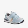 Baskets Scratchées Bébé Fille Esprit Running Bleu Clair - Vertbaudet