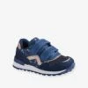 Baskets Scratchées Bébé Fille Esprit Running Marine - Vertbaudet