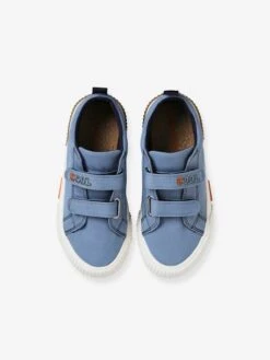 Baskets Scratchées En Toile Enfant Bleu - Vertbaudet -Pampero Boutique baskets scratchees en toile enfant 4