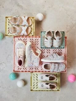 Baskets Scratchées En Toile Enfant Rose - Vertbaudet -Pampero Boutique baskets scratchees en toile enfant 8