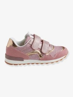 Baskets Scratchées Fille Esprit Running Rose Clair - Vertbaudet -Pampero Boutique baskets scratchees fille esprit running 2