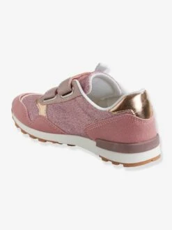 Baskets Scratchées Fille Esprit Running Rose Clair - Vertbaudet -Pampero Boutique baskets scratchees fille esprit running 3
