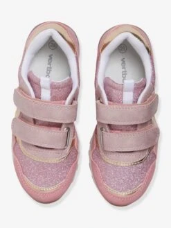 Baskets Scratchées Fille Esprit Running Rose Clair - Vertbaudet -Pampero Boutique baskets scratchees fille esprit running 4