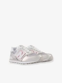 Baskets Scratchées Fille PC574LF1 NEW BALANCE Silver Metallic - New Balance