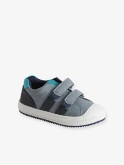 Baskets Scratchées Garçon Collection Maternelle Bleu - Vertbaudet