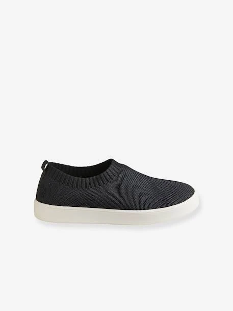 Baskets Slip-on Fille éco-responsables Noir - Vertbaudet 5 Baskets Slip-on Fille éco-responsables Noir - Vertbaudet – Image 3