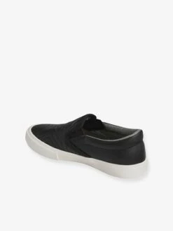 Baskets Slip-on Fille étoiles Brodées Noir - Vertbaudet -Pampero Boutique baskets slip on fille etoiles brodees 2
