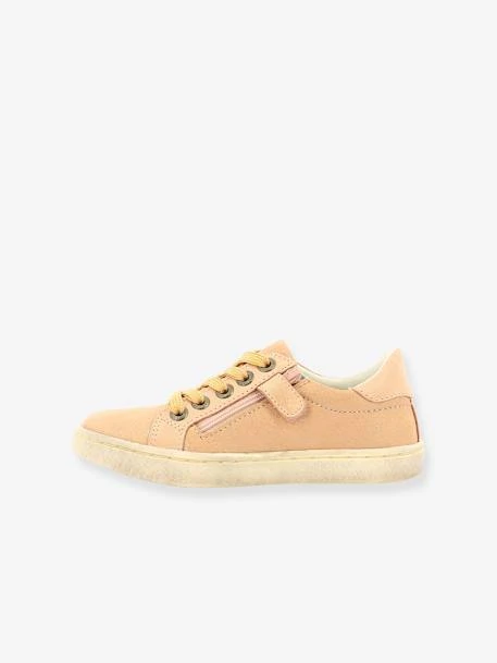 Baskets Sneakers Cuir Fille Lykool KICKERS® Rose - Kickers 5 Baskets Sneakers Cuir Fille Lykool KICKERS® Rose - Kickers – Image 3