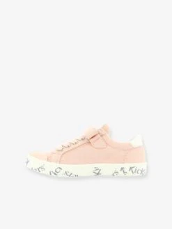 Baskets Sneakers Fille Gody Gold KICKERS® Rose Clair - Kickers -Pampero Boutique baskets sneakers fille gody gold kickers 8