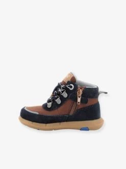 Baskets Sneakers Garçon Juniby KICKERS® Marine Marron - Kickers -Pampero Boutique baskets sneakers garcon juniby kickers 2