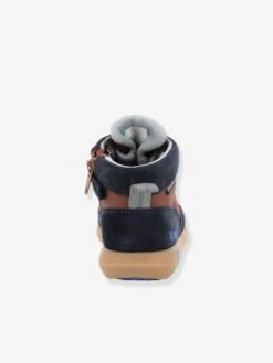 Baskets Sneakers Garçon Juniby KICKERS® Marine Marron - Kickers -Pampero Boutique baskets sneakers garcon juniby kickers 4