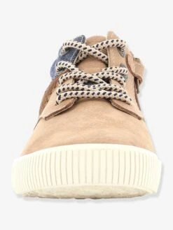 Baskets Sneakers Hautes Garçon Posture KICKERS® Camel Denim - Kickers -Pampero Boutique baskets sneakers hautes garcon posture kickers 5