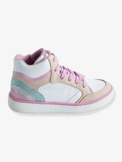 Baskets Zippées à Lacets Fille Blanc - Vertbaudet -Pampero Boutique baskets zippees a lacets fille 3