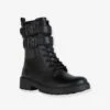 Boots Brides Et Lacets Fille Casey GEOX® Noir - Geox 2 Boots Brides Et Lacets Fille Casey GEOX® Noir - Geox -Pampero Boutique boots brides et lacets fille casey geox