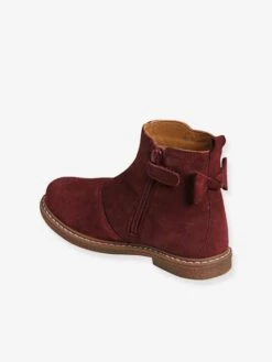 Boots Cuir à Noeud Fille Camel - Vertbaudet 10 Boots Cuir à Noeud Fille Camel - Vertbaudet -Pampero Boutique boots cuir a noeud fille 2